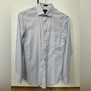 JCREW Non Iron Plaid Dress Shirt